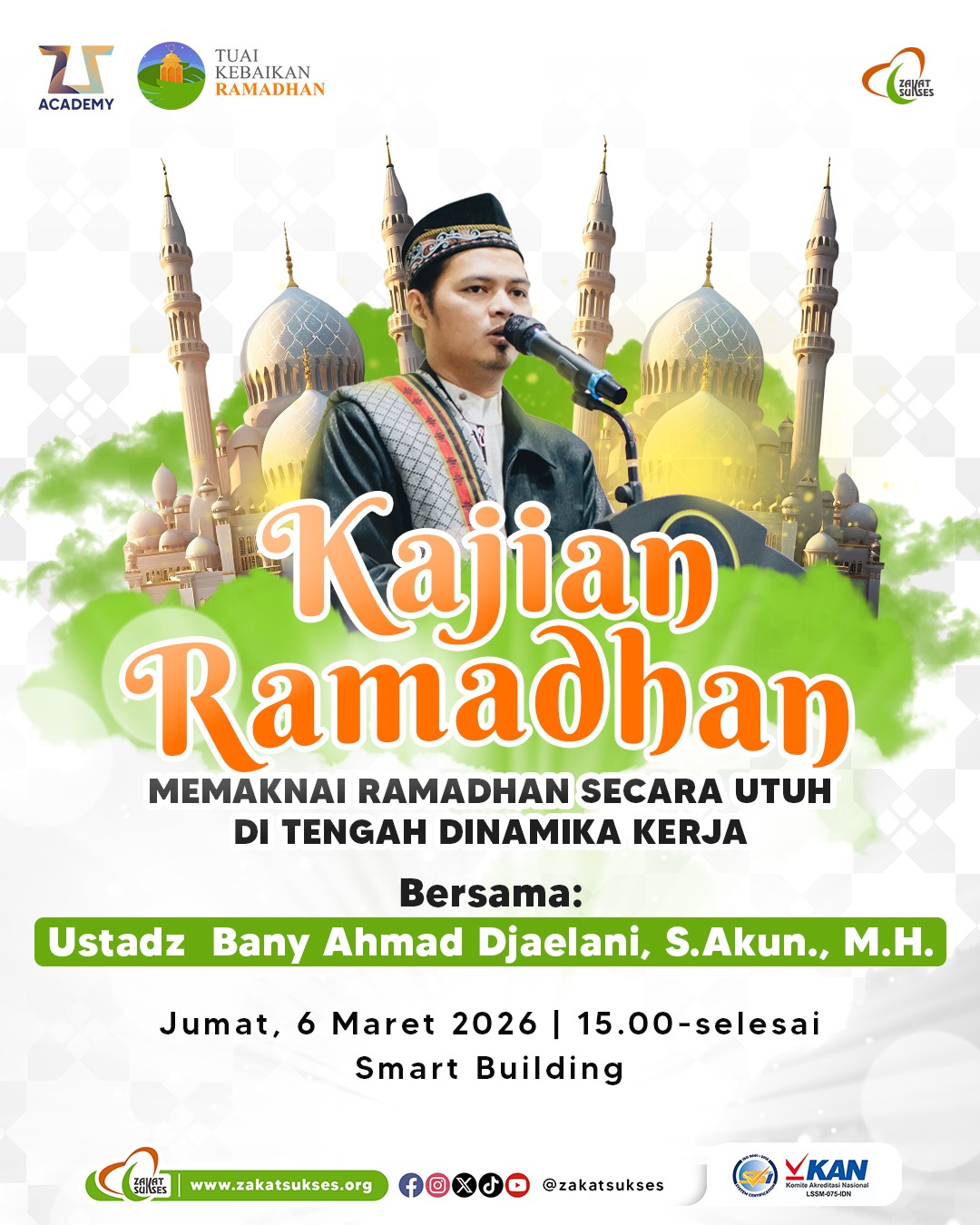 Menggali Makna Ramadhan dan Kepedulian Palestina dalam Kajian Sebelum Ifthar Bersama Ust. Bany Ahmad Djaelani